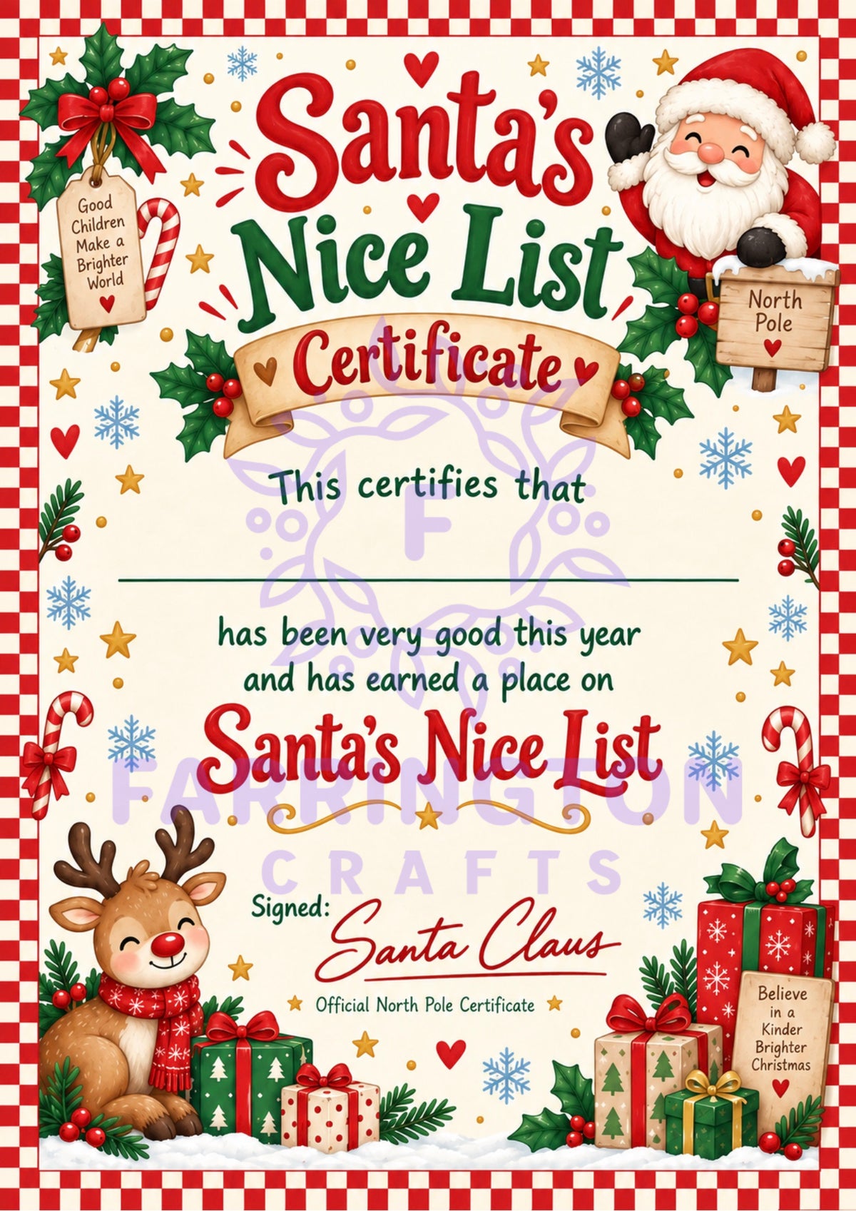 Fun Christmas Stationery – Letter to Santa & Reply from Santa