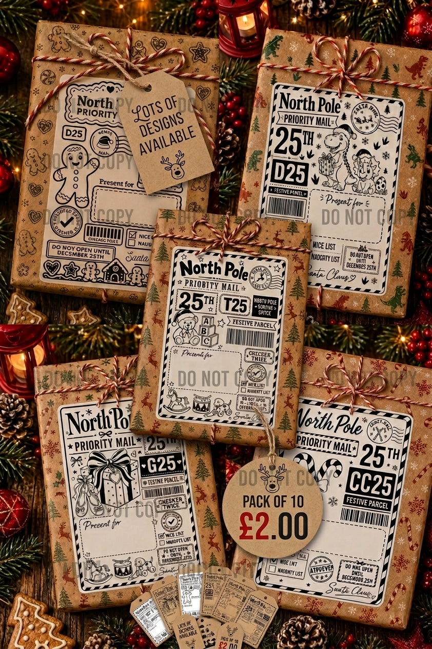 Christmas Labels