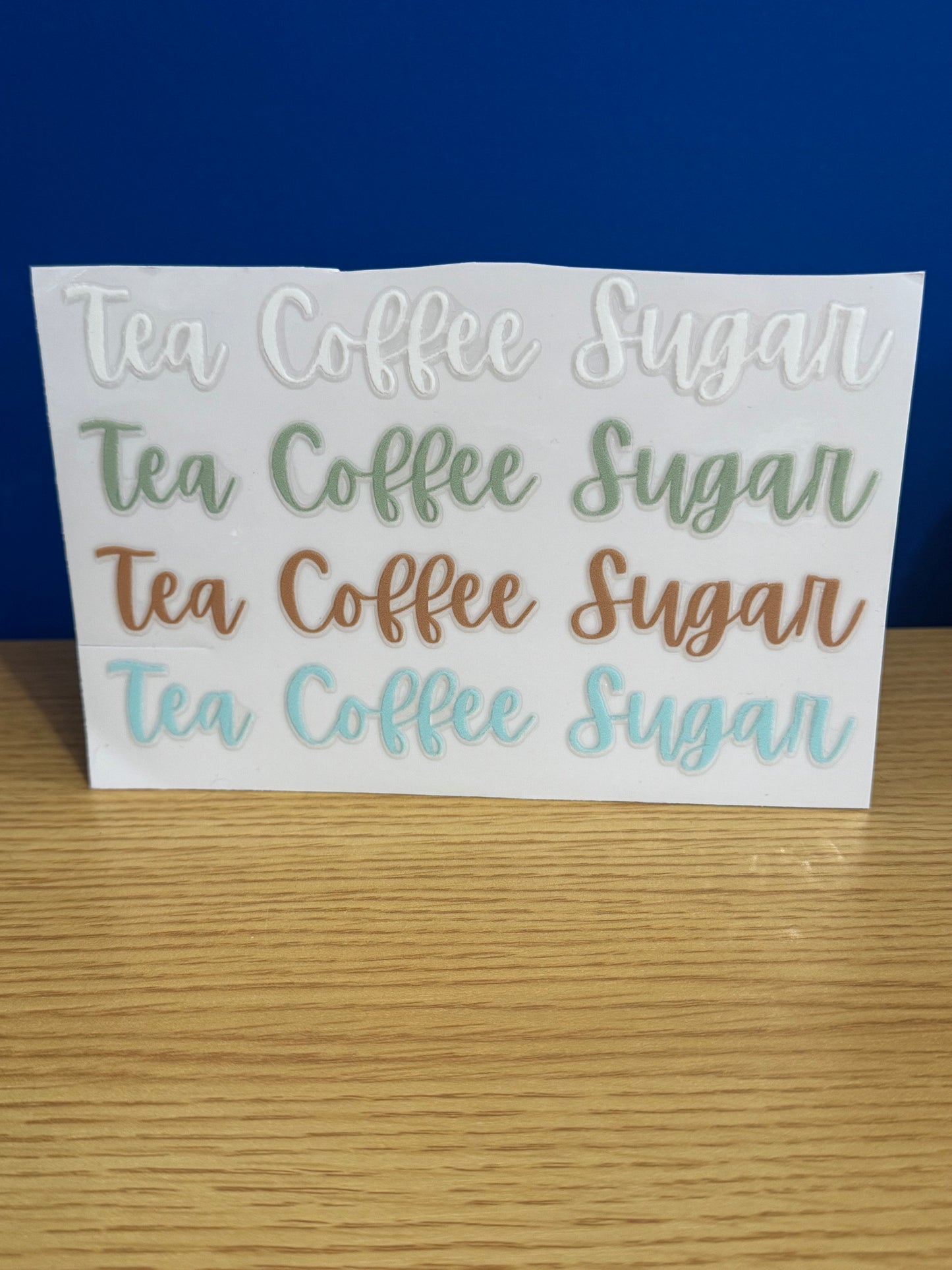 Tea, Coffee, Sugar Stackable Jars