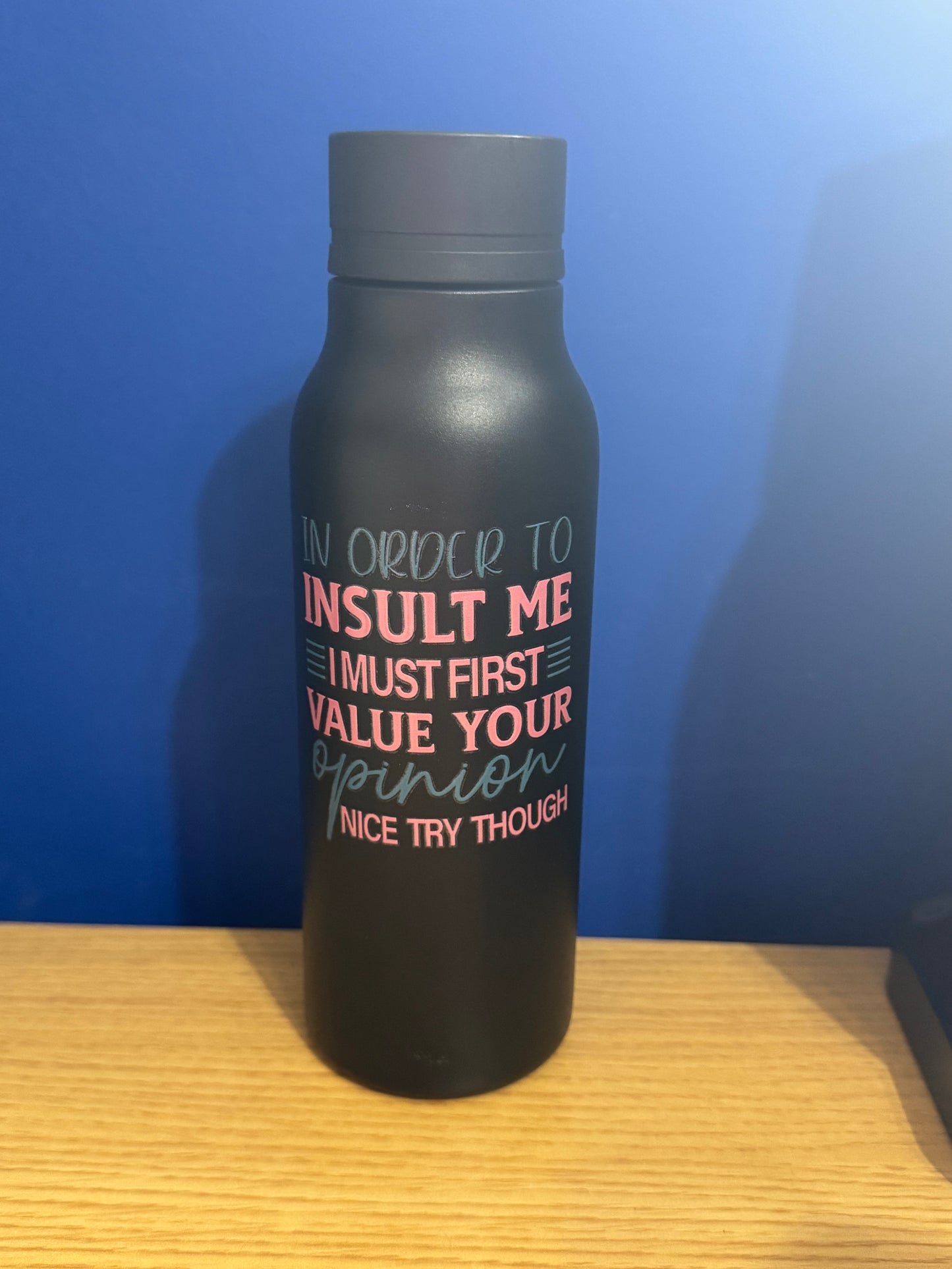 Printed 500ml Stainless Steel Drinks Bottle