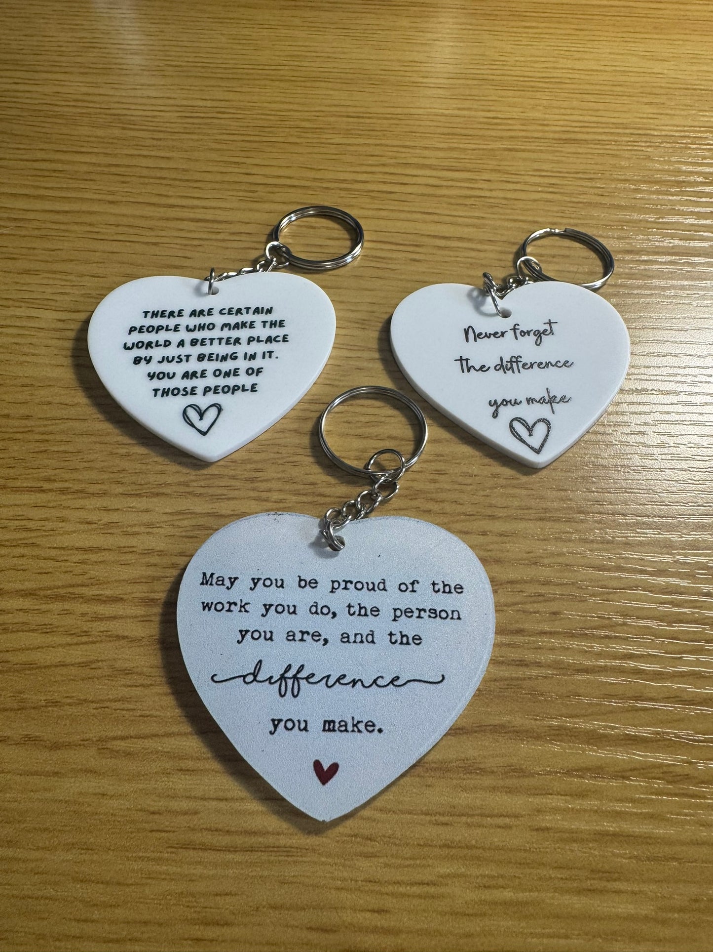 Motivational Keychains