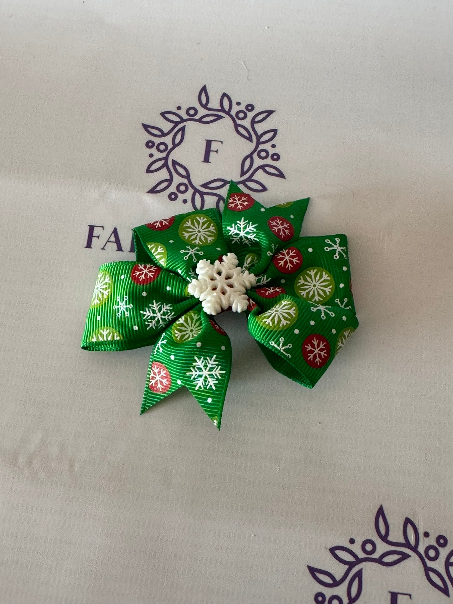 Christmas Hair Bows
