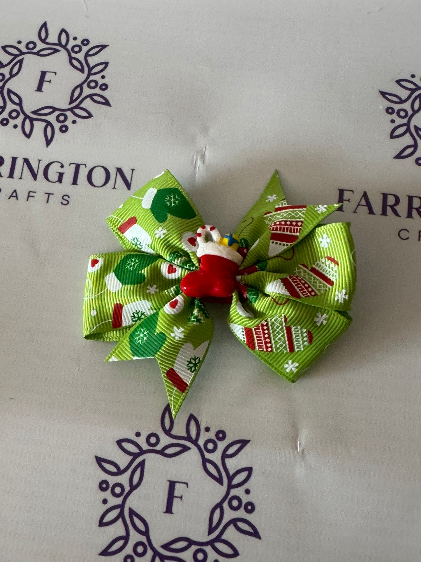 Christmas Hair Bows