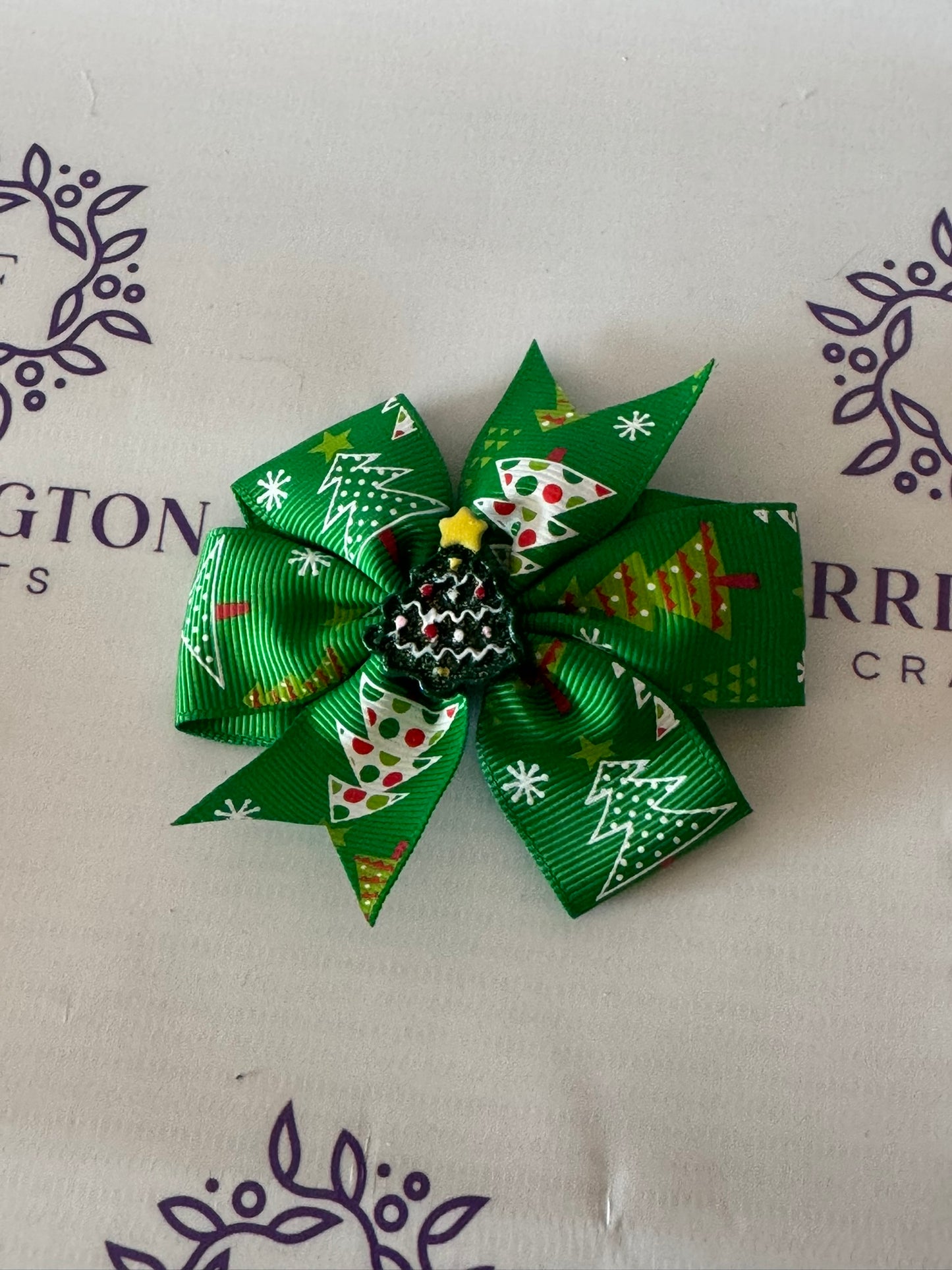 Christmas Hair Bows