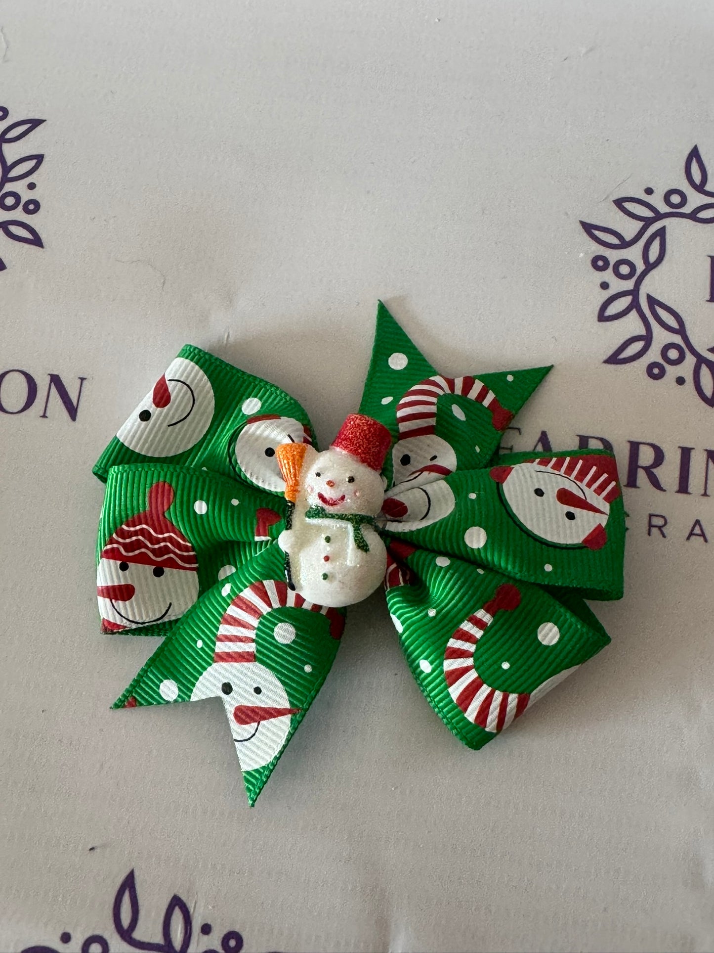 Christmas Hair Bows