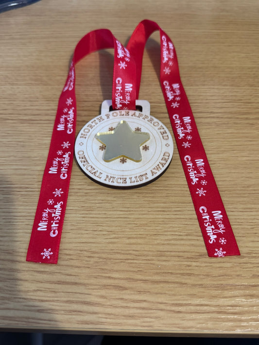 Nice list Medals